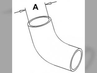 Radiator Hose - Upper Massey Ferguson 2805 2775 A-3039214M1