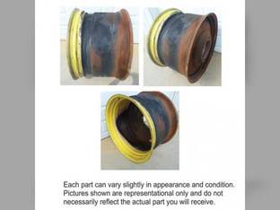 Used 23" x 38" 10 Bolt Dual Rim John Deere 7720 7820 7920 8100 8110 8120 8200 8210 8220 8300 8310 8320 8400T 8410 8420 8520 8570 8770 8870 8960 8970 9120 9200 9220 9300 9320 9400 9420 9520 RE155994