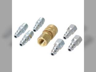 Milton Air Tool Plug & Coupler Kit - 7 Piece M-Style 1/4" NPT