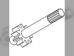 Hydraulic Pump Drive Shaft Allis Chalmers 190 210 190XT 200 220 70253831