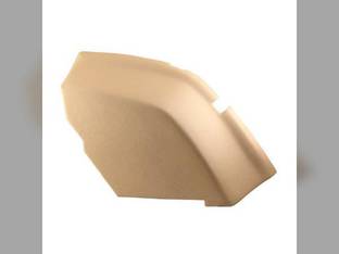 Formed Plastic Fender Sailcloth Tan Vinyl - Left Hand Compatible with John Deere 6120 6320 6320L 6125M 6220 6105M 6115M 6520L 6430 6330 6130M 6110M 6420 6420L 6230 6120M AL152019