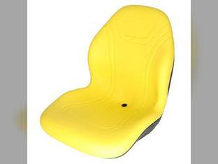 Bucket Seat Vinyl Yellow Bobcat Dresser John Deere 4520 325 4710 315 2520 3120 240 250 320 70 4700 4320 270 4400 Case 440 450 1845 420 1840 430 85XT 1845C 95XT 90XT Gehl Case IH Caterpillar Montana