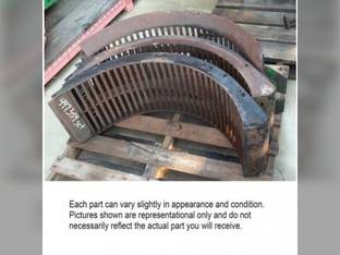Used Round Bar Concave Set Compatible with John Deere 9750 9760 9770 9650 S680 9870 9670 S660 9860 S670 9660 S690 AH205261