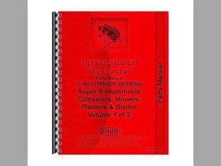 Parts Manual fits International Super A