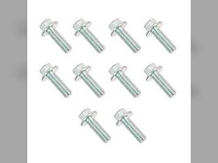 Rasp Bar Bolt 10 Pack fits John Deere 3033R 6130M 6140M 6145M 7630 7730 7830 7930 8130 8225R 8230 8230T 8330 8430 8430T 8530 9430T 9530 9630 19M7790 fits New Holland 86981487 fits Case IH 86981487