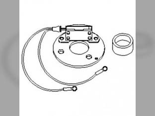 Electronic Ignition Kit - 6 Volt Positive Ground International 600 H B 354 300 HV A Super MTA Super H Super M M Super A 400 C B414 Super C Case 500B 420 200B 400B 600B 310 300B 21A206DP