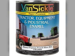Massey Ferguson French Silver Mist Tractor Paint Quart