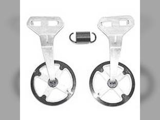 Rotating Disc Scraper Kit Compatible with John Deere 1760 1760 1780 1780 7300 7300 7200 7200 AA54726