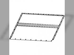 Feeder House Floor Sheet - Upper Back John Deere 7700 7701 7720 7721 HUBBJD7700