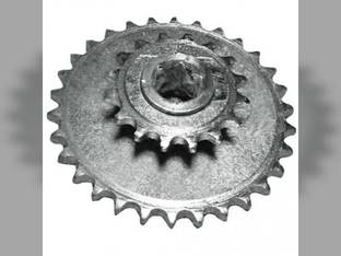 Fertilizer Transmission Chain Gear Sprocket - 18 & 36 Tooth John Deere 7000 7000 AA26797
