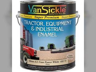 Case Power White Tractor Paint Gallon fits Paint, Sealants, Lubricants, Chemicals Model not linked to Eq/Make Combo - Case