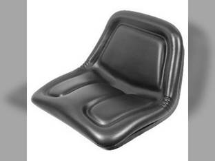 Seat High Back Vinyl Black fits International 784 1286674C91 140365C1 fits Cub Cadet 582 1204 1210 1211 1572 1772 1810 1811 1812 1872 2072 757-3001A 759-3347 759-3348 759-3349 759-3149