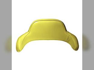 Seat Cushion Backrest - Vinyl Yellow fits John Deere 1020 1520 2020 2030 2630 2440 2640 4000 4020 800 830 3300 2020 AR65449