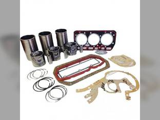 Engine Rebuild Kit - Less Bearings - 3 Cylinder Mahindra C35 475 3325 3505 450 C27 E350 3525 006000067R92