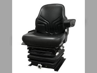 Seat Assembly - Grammer MSG85/731CLK Mid-Back Seat Mechanical Swivel Suspension Vinyl fits Caterpillar 551-6337 415-0041 415-0040 385-5500 356-1963 356-1229 356-1227 356-1226 G43631