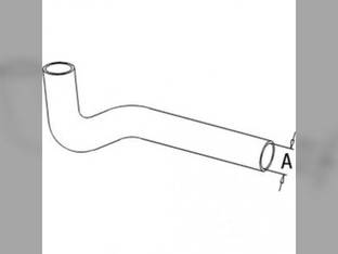 Radiator Hose - Upper Ford 555A 555B 550 555 D4NN8260A
