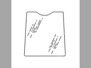 Cab Glass - Door Upper LH John Deere 410E 315 710D 315SE 310D 410D 510D 310 310SE 300D 410 310E 315D 510 T133335
