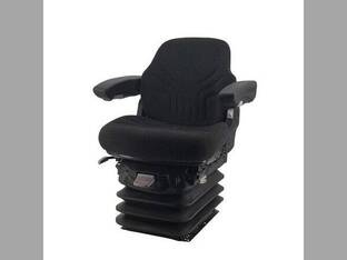 Seat Assembly - Grammer MSG95/731 Midback Air Suspension 12V Cloth fits Massey Ferguson 5445 5460 5465 5480 6614 6615 6616 7465 7475 7485 7614 7615 7616 7618 fits Kubota L3560 TD350-48997 TD350-47704