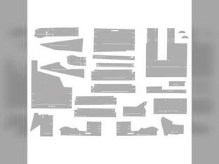 Cab Foam Kit less Headliner Light Gray White 2-180 125 145 2-88 2-110 2-155 195 140 160 2-135 120 170 100 185