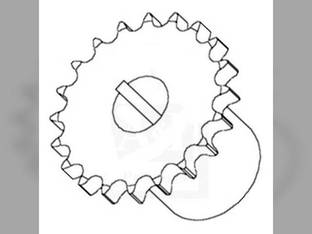 Feeder Reverser Drive Sprocket Case IH 1644 2388 1666 2344 1640 1620 2366 1660 1688 2166 2188 2144 1680 International 1480 1460 1420 1440 1329717C1 1321535C1