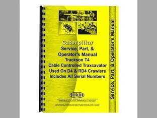 Operator's Manual - D4 RD4 fits Caterpillar D4 No Model CT-SOP-T4CC