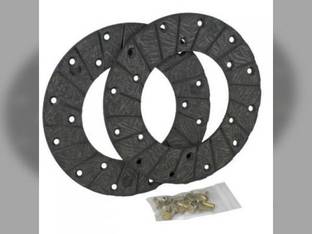 Disc Brake Linings with Rivets CockShutt / CO OP 560 40 570 550 50 TO13267 Case DO D DC DC-4 DI DV DEX DH DC-3 DCS Oliver 4299AA O7206AB
