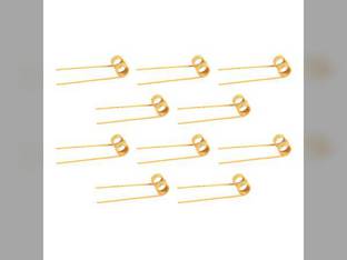 Baler Pickup Tooth 10 Pack Compatible with John Deere 328 348 468 337 336 347 327 338 346 466 467 E-41833