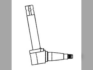 Spindle High Profile - LH fits New Holland TN55 TN55D TN65 TN65D TN70 TN70D TN75 TN75D 5166101 fits Ford 3430 3930 4130 4630 4830 5030 5166101