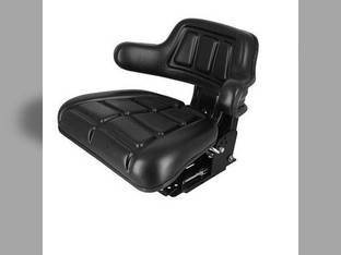 Seat Flip-up Grammer Style Vinyl Black FIAT 60-93 70-66 70-88 88-93 65-93 60-94 60-66 55-66 80-66 80-88 82-93 55-65 72-93 0278205 119896 1672345M91 1826035 193451M1 3901773M91 5161727 5C653 TS1050ATSP
