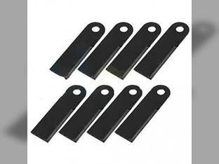 Straw Chopper Blade Kit - Single Bevel Fine Cut John Deere 9560 9760 9510 9650 CTS 9500 9610 9860 9660 9550 9750 9600 H156098