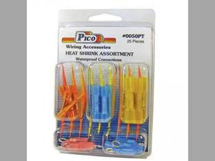 Heat Shrink Waterproof Butt Connectors - 25 Pieces