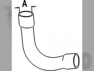 Radiator Hose - Upper Ford Super Major Major E1ADKN8260