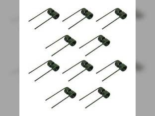 Baler Pickup Tooth 10 Pack Compatible with John Deere 430 435 330 535 375 530 335 TEJD1D1