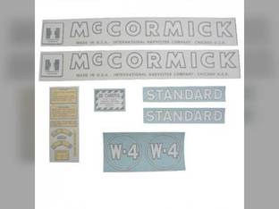 McCormick Decal Set W-4 Standard Vinyl fits International W4