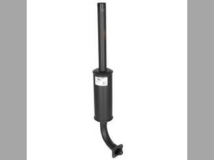 Muffler - Black fits Yanmar YM195 YM226 YM240 YM336 YM1500 YM1601 YM1610 YM1700 YM1802 YM2000 YM2002 YM2010 YM2210 YM2220 YM2310 YM2420 YM2500 YM2610 YM2620 YM2820 YM3000 YM3110 YM3810 721250-13700