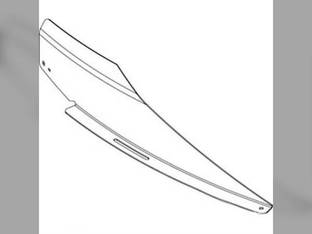 Straw Chopper Vane - Left Medium fits John Deere 9560 9650 9660 9750 9760 9860 H204635 HXE36441