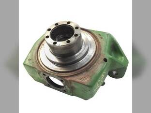 Used MFWD Knuckle Housing - Left Hand fits John Deere 6110 6110L 6120 6120L 6210 6210L 6215 6220 6220L 6300 6310 6320 6320L 6400 6400L 6405 6410 6410L 6410S 6415 6420 6420L 6500 6500L 6520L L100236