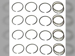 Piston Ring Set - Standard - 4 Cylinder Massey Harris 33 Continental E201