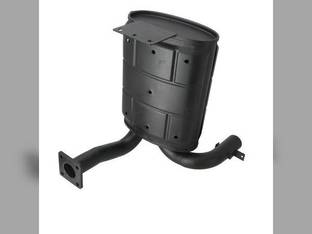 Muffler - Black fits Kubota M6800 M6800 M6800 3A651-12112 3A652-12110