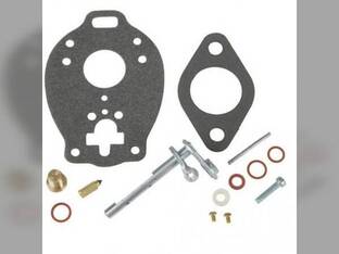 Basic Carburetor Kit fits International 140 240 340 444 2444 130 140 200 230 240 330 340 424 444 2444 BK311 MSCK40 A602714 fits Oliver Super 44 440 fits Massey Harris Colt Mustang Pacer 20 22 30 81