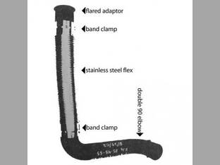 Exhaust Kit Challenger / Caterpillar 45 35 55 1294050