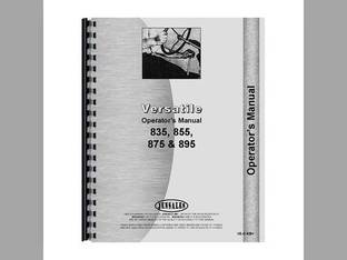 Operator's Manual fits Versatile 835 855 875 895