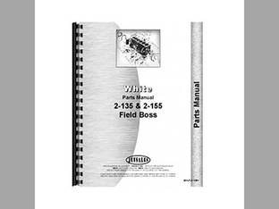 Parts Manual fits White 2-135 2-155