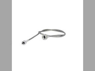 Tachometer Cable - Metal Massey Ferguson 165 2135 50 35 175 30 135 150 TO35 3165 202 40 506331M91 Case 500 350 200B 600 400 300 Massey Harris 50
