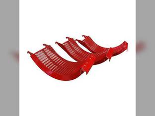 Concaves - Small Grain Set of 3 fits Case IH 1688 2188 1680 1682 2388 2588 B93573 1309204C3 1309207C3