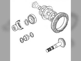 Bevel Gear and Pinion Kit - Carraro John Deere 5220 5525 5715 5303 5320 5520 5325 5105 5420 5403 5205 5225 5425 5615 RE204873