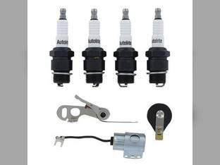 Ignition Tune-Up Kit Compatible with Massey Ferguson TO20 Super 90 50 35 88 204 TO30 85 202 40 TO35 65