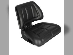Seat Assembly Trapezoid Backed Vinyl Black Massey Ferguson 40 40E 399 50E 30 30E 240 390 50 375 398 360 1694519M91