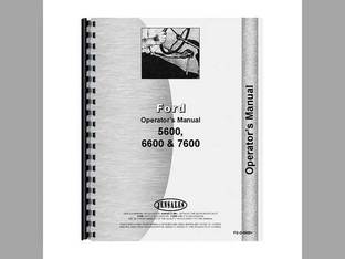 Operator's Manual fits Ford 5600 6600 7600
