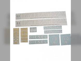 Decal Set ID-9 Standard Diesel Vinyl fits International I9